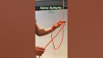#howto Alpine Butterfly #knot #skills #uncivilizedvitality #shorts