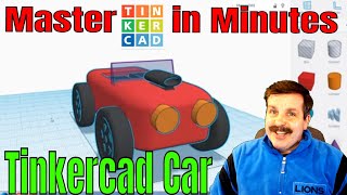 Create an Amazing Tinkercad Car in JUST Minutes!