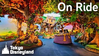 [POV-On Ride] Pooh's Hunny Hunt - Trackless Ride - Tokyo Disneyland