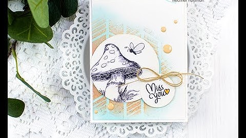 Unity Quick Tip: Layered Distress Oxide Background with Sparkle