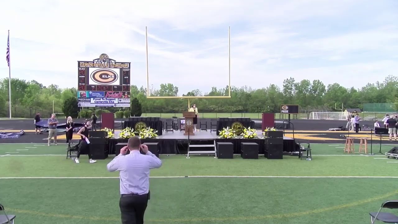 Centerville High School Ohio 2021 Graduation Ceremony YouTube