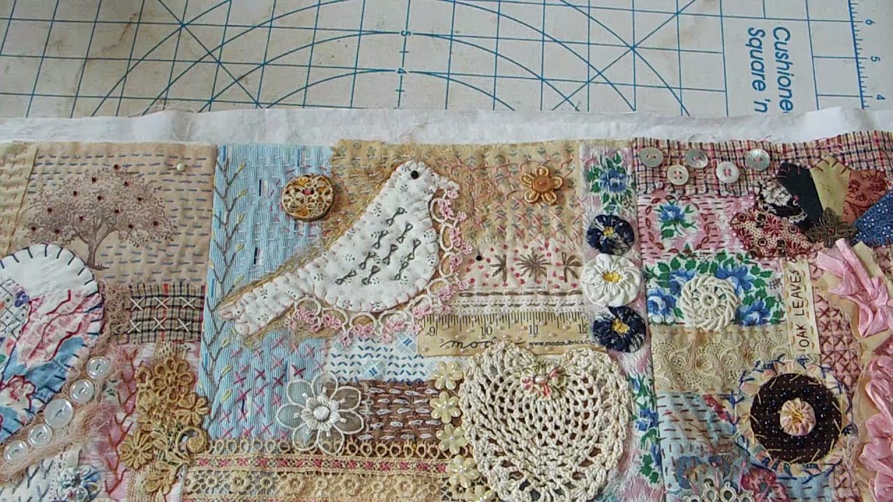 Как я прикрепляю подкладку к лицевой стороне проекта «Медленный стежок» 