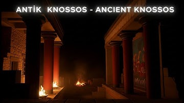 MİNOS UYGARLIĞININ BAŞKENTİ ANTİK KNOSSOS ŞEHRİNİ YAPAY ZEKA İLE CANLANDIRDIK.