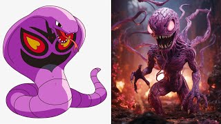 ANIME, DRAGON BALL AND POKEMON CHARACTERS IN REAL LIFE AND ZOMBIE VERSIONS