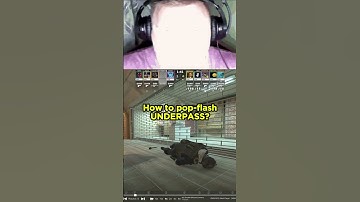 Flash Underpass Like Lvl 10 Faceit🔥 #cs2 #csgo #cs2clips  #cs2nades #cs2tips #cs2tricks