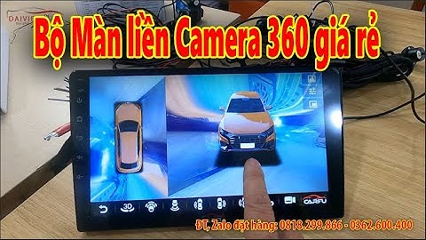 Bộ màn liền Camera 360 Cafu giá rẻ sẵn hàng