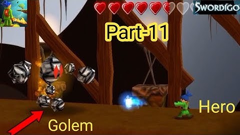 SWORDIGO / Golem VS Hero Fight / Gameplay Part-11 / Mobile Game @krishnathecreato