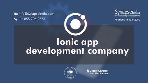 Ionic Application Development by SynapseIndia