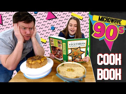 The 1990s Vegetarian Microwave Cookbook | Recipe Rewind