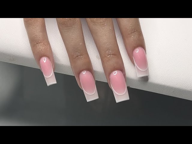 TYRING THE 3D CLEAR WATER ACRYLIC NAILS 💧