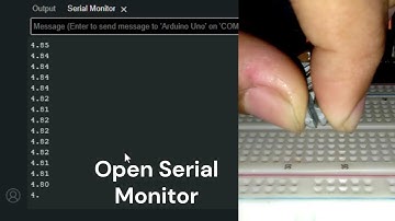Read Analog Voltage using Arduino and Potentiometer | #arduino | #voltmeter