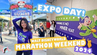 Disney Marathon Weekend 2024 EXPO DAY!!! | Expo merch, fun, and food at Coronado Springs!
