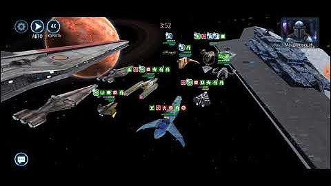 SWGOH Negotiator VS Executor 7" after update (failed)