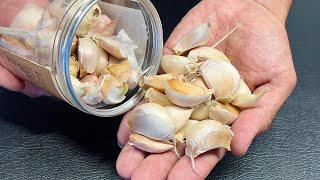 老蒜農分享的妙招，原來保存大蒜這麼簡單，大蒜不乾癟不發芽，放幾個月都沒問題，【斌哥食藝】，#保存大蒜不發芽的方法，#保存大蒜的正確方法，preserved garlic ，tips，#保存大蒜最好方法