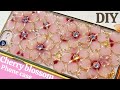 🌸【UVレジン】満開の桜をお届け！桜のスマホケース/Cherry blossoms in full bloom for you!