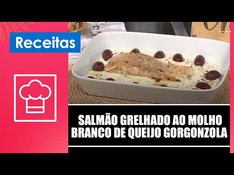 Faça um delicioso salmão grelhado ao molho branco de queijo gorgonzola com o chef Ari Testa–15/10/25