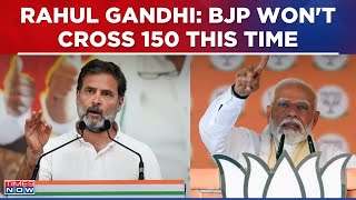 NDA Vs I.N.D.I.A: Rahul Gandhi Repeats 'BJP Won't Cross 150' Prediction In Lok Sabha Elections 2024