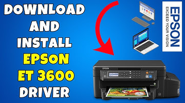 How To Download & Install Epson ET 3600 Printer Driver in Windows 10/11