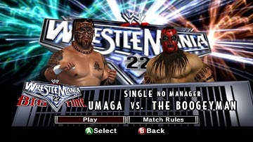 WWE SmackDown vs. Raw 2007 | Umaga vs. The Boogeyman