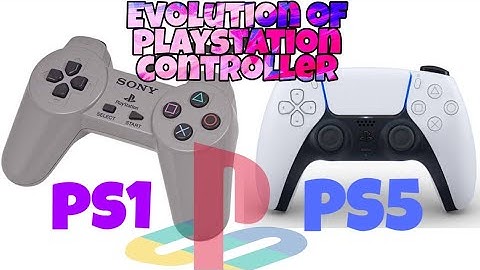 Evolution of Playstation Controller | PS1 to PS5 |Playstation