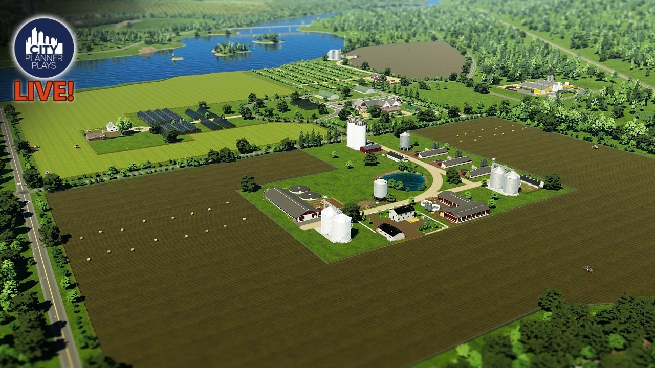 Let's build farms and rural areas in Magnolia County!  | 🔴 Livestream