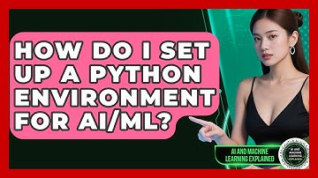 How Do I Set Up A Python Environment For AI/ML? - AI and Machine Learning Explained
