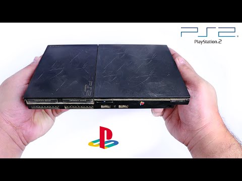 Видео: Восстановление PlayStation 2 Slim PS2 Retro за 5 долларов США Реставрация PlayStation-ASMR