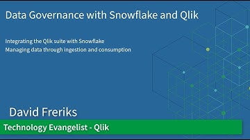Qlik Enterprise Governance for Snowflake