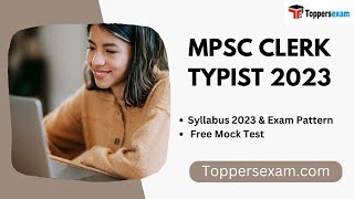 MPSC CLERK TYPIST Syllabus 2023 & Exam Pattern, Free Mock Test, Important Questions, Books pdf screenshot 4