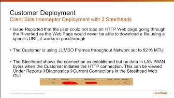 MTU Setting considerations with a SteelHead