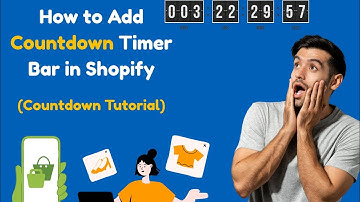 How to Add Countdown Timer Bar in Shopify | Urgency Timer App Tutorial (2025)