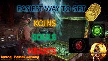 Mortal Kombat 11 | PS4 Gameplay | Tutorial: The Easiest Way To Get Koins / Souls / Hearts