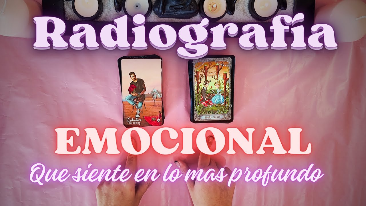 🩻❤️Radiografía Emocional: Lo Que Reconoce, Lo Que Intuye Y Lo Que Oculta (Tarot Interactivo)