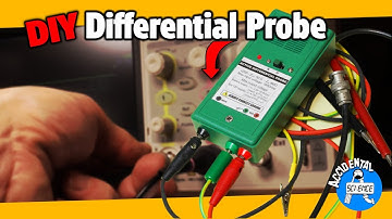 DIY Active Differential Probe for your oscilloscope | Do-it-yourself electronics