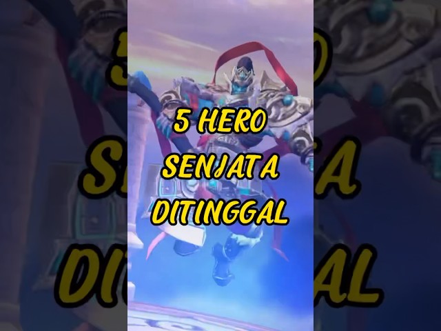 5 HERO SENJATA DITINGGAL #shorts class=