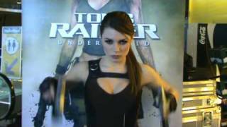 Alison Carroll: Lara Croft says hi (tombraiderinc)