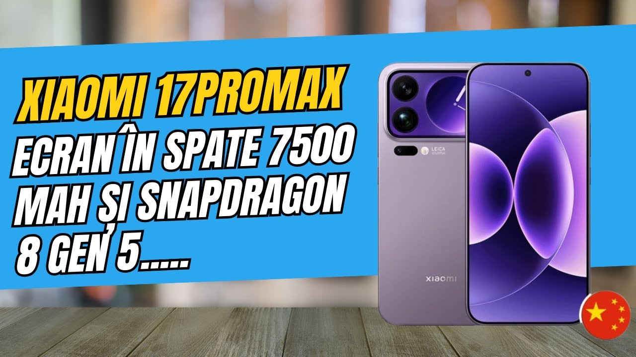 Xiaomi 17 Pro Max – Flagship-ul care schimbă jocul!