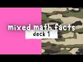 Most Missed Math Facts | Fluency Challenge | Flashcards