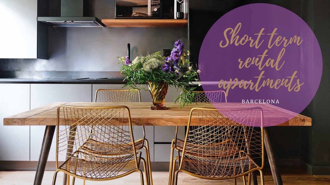 Short term rentals BarcelonaDaily and montly HUGO BARCELONA YouTube