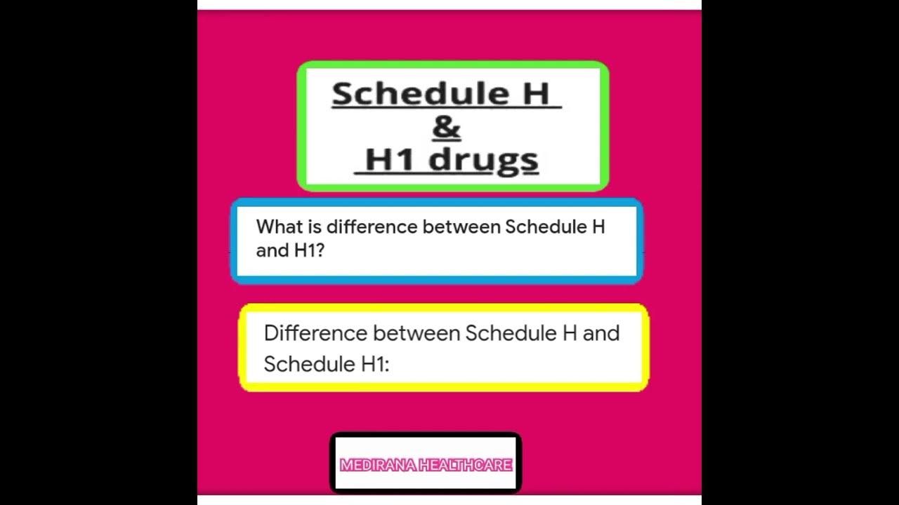 schedule-h-or-schedule-h1-youtube