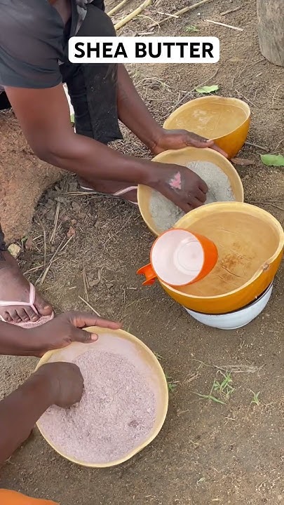 SHEA BUTTER #sheabutter - YouTube