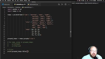 Pandas - groupby(): split-apply-combine - Filter