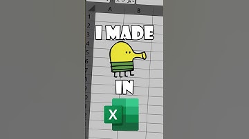 I made Doodle Jump in EXCEL?! #excelgaming