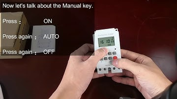 KG316S-2 Programmable Timer Introduction to functions and keys HOLSO Tony