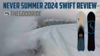Never Summer Swift 2024 Snowboard Review screenshot 5