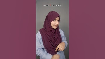 One pin Hijab tutorial