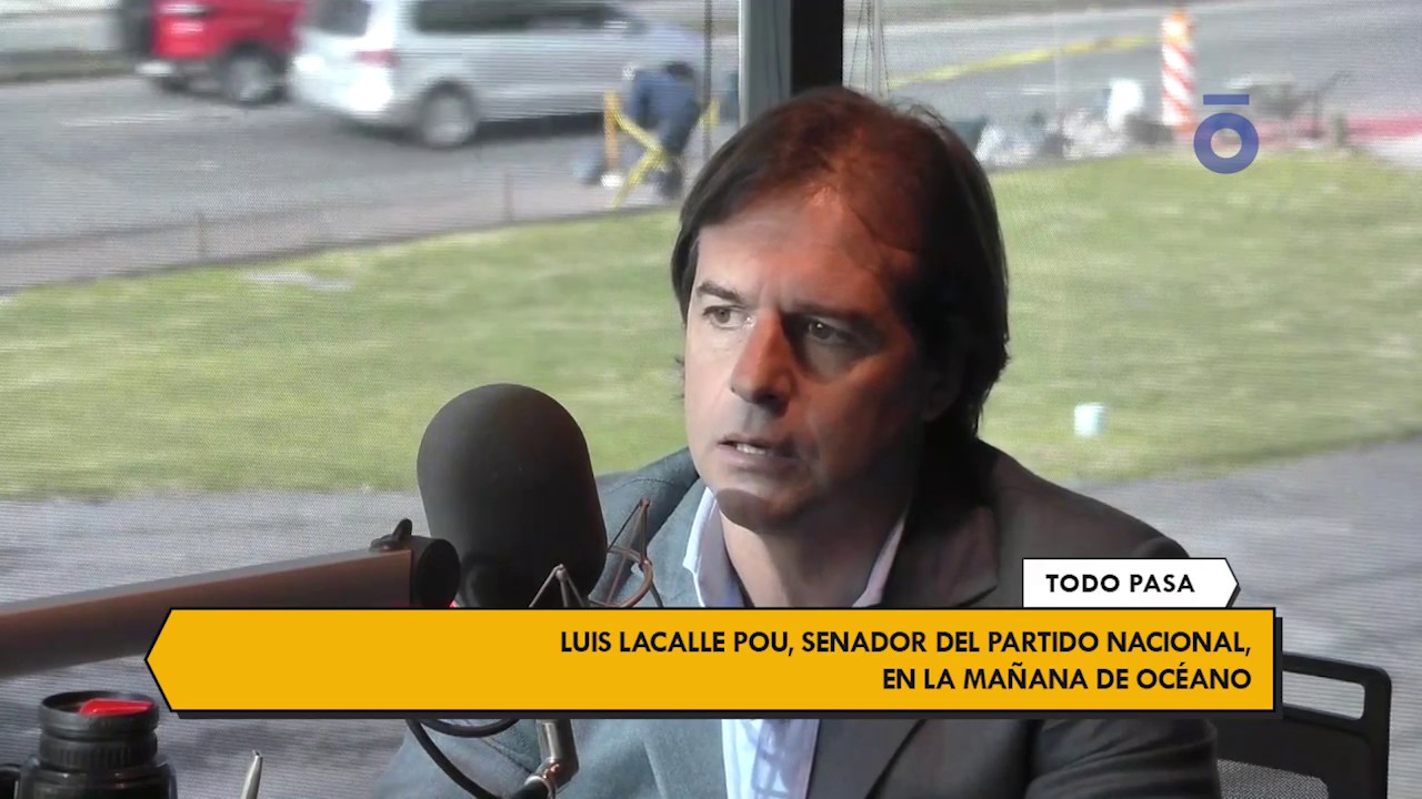 Luis Lacalle discrepa con su padre. - YouTube