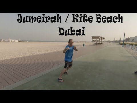 Jumeirah / Kite Beach Dubai – Exercise at Kulitan 😉 (Vlog 3)