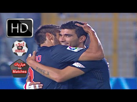الزمالك و اتليتكو مدريد الاسباني 1 4 مباراة ودية 2011 مئوية الزمالك تعليق خالد لطيف الاهدف 