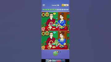 Day 8 // Differences // Game play // Level 28 #games #shortvideos